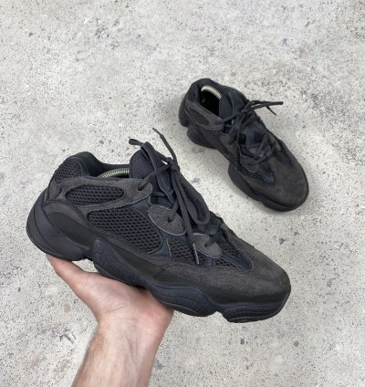 Adidas Yeezy 500 Low Utility Black Kanye West Us9 F36640