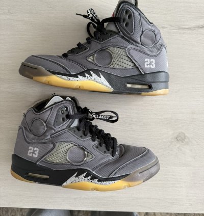 Off-white Jordan 5 Muslin Box With Receipts