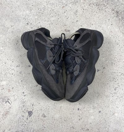 Adidas Yeezy 500 Low Utility Black Kanye West Us9 F36640