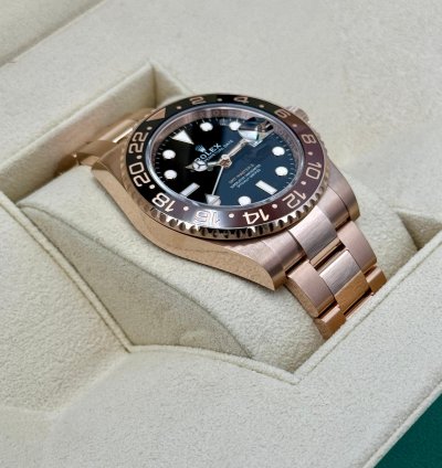 Rolex Gmt-master Ii New 2024 Gmt-master Ii Rootbeer 40mm 126715chnr Rose Gold