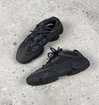 Adidas Yeezy 500 Low Utility Black Kanye West Us9 F36640