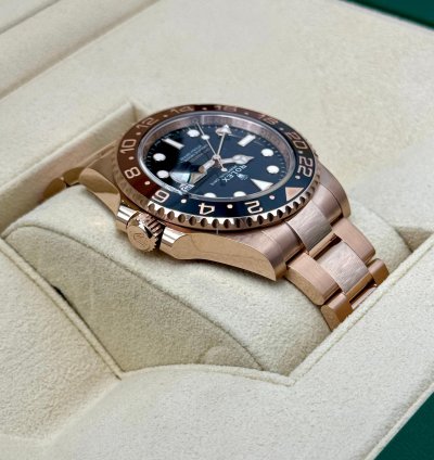Rolex Gmt-master Ii New 2024 Gmt-master Ii Rootbeer 40mm 126715chnr Rose Gold
