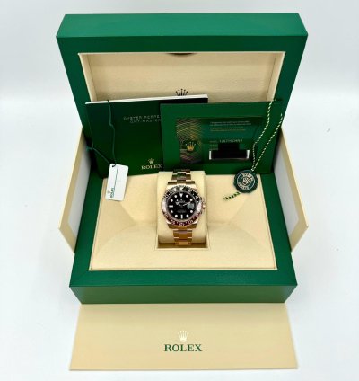 Rolex Gmt-master Ii New 2024 Gmt-master Ii Rootbeer 40mm 126715chnr Rose Gold
