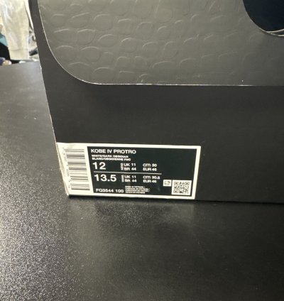Nike Kobe 4 Gold Medal 2024 Size 12 Og All
