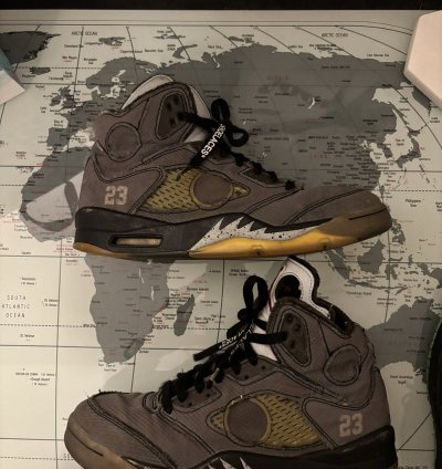 Off-white Jordan 5 Muslin Size 9