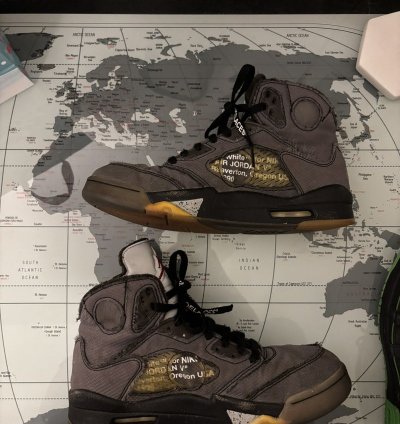 Off-white Jordan 5 Muslin Size 9