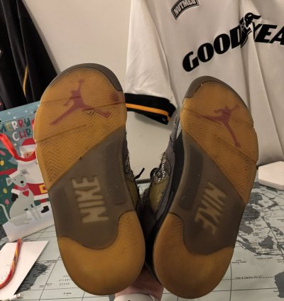 Off-white Jordan 5 Muslin Size 9