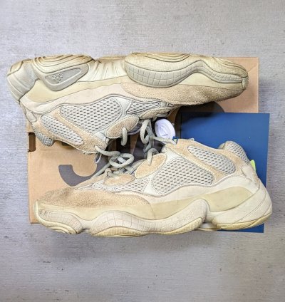 Adidas Yeezy 500 Salt Size 11 Suede Kanye West Ye Ee7287