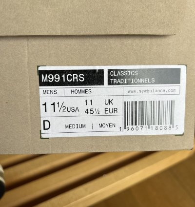 New Balance Aime Leon Dore Sz 11 5 M991crs