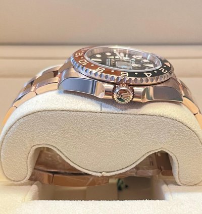 Rolex Gmt-master Ii New 2025 march Rose Gold 126715chnr