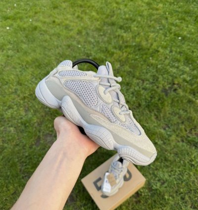 Adidas Yeezy 500 Stone Salt Sneakers Ie4783 Bnwt 7 Us
