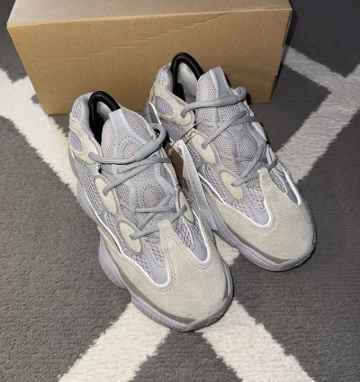 Adidas Yeezy 500 Stone Salt Sneakers Ie4783 Bnwt 7 Us