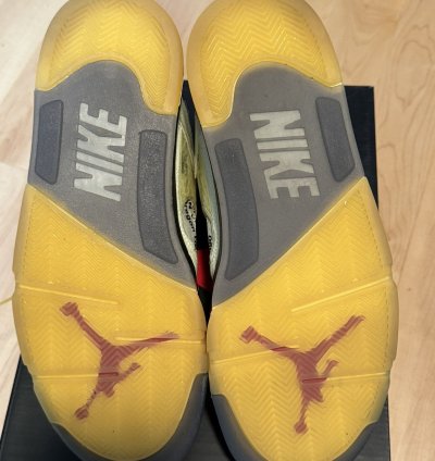 Off-white Jordan 5 Retro Sail