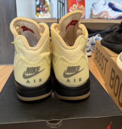 Off-white Jordan 5 Retro Sail