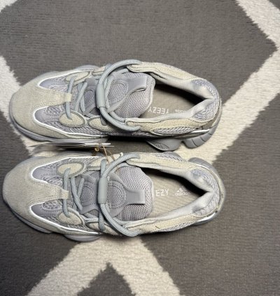 Adidas Yeezy 500 Stone Salt Sneakers Ie4783 Bnwt 7 Us