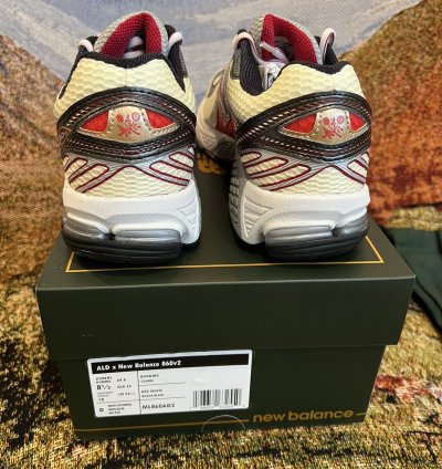 New Balance Ald 860v2 Red Aime Leon Dore 8 5