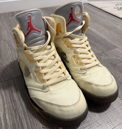 Off-white Jordan 5 Sail