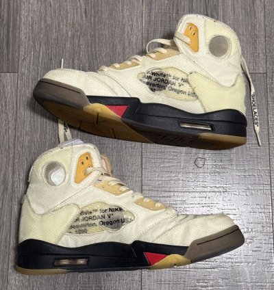 Off-white Jordan 5 Sail