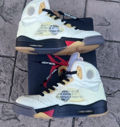 Off-white Jordan 5 Sail