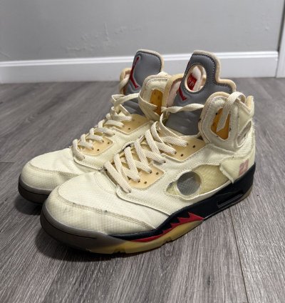 Off-white Jordan 5 Sail