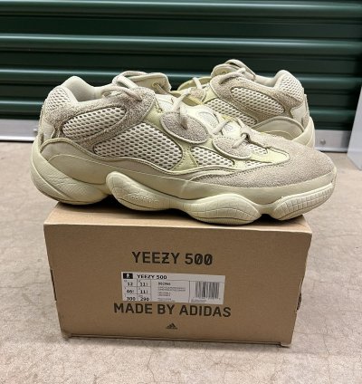 Adidas Yeezy 500 Super Moon Yellow Size 12
