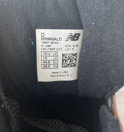 New Balance Ald 993