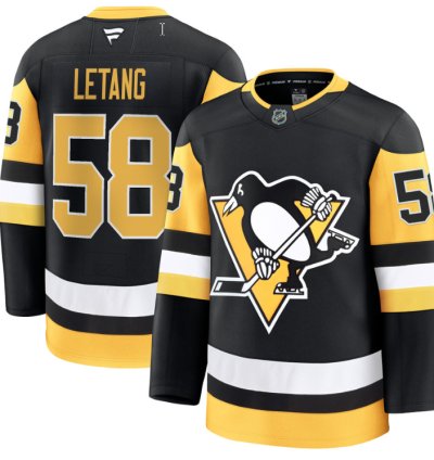 Kris Letang Jersey 58 Pittsburgh Penguins 2025 Premium All Stitched