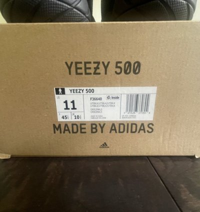 Adidas Yeezy 500 Utility Black