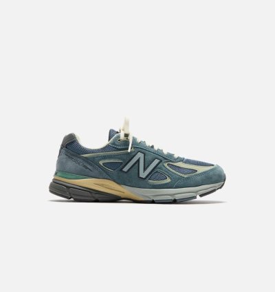 New Balance Auralee Made In Usa 990v4 Blue