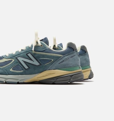 New Balance Auralee Made In Usa 990v4 Blue