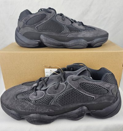 Adidas Yeezy 500 Utility Black By Kanye Men Size 13 5 Us