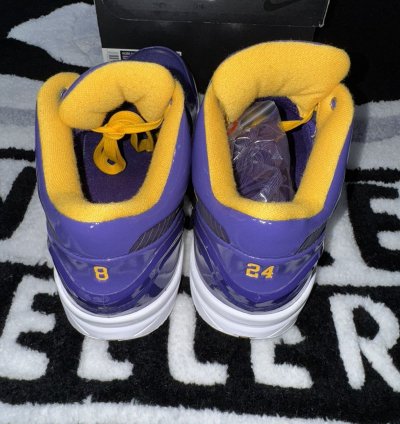 Nike Kobe 4 Protro Undefeated Lakers size 10