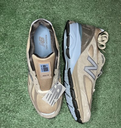 New Balance Auralee Miusa 990v4 Grey Size 10 Ships Asap