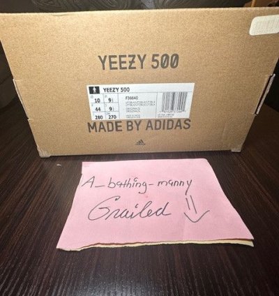Adidas Yeezy 500 Utility Black Size 10