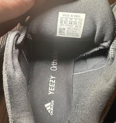 Adidas Yeezy 500 Utility Black Size 10