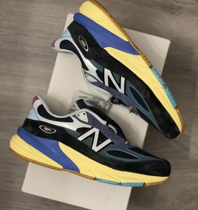 New Balance Baklava 990v6 Lapis Lazuli Size 6m Brand New