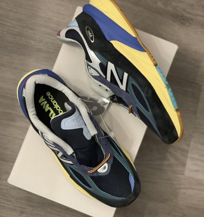 New Balance Baklava 990v6 Lapis Lazuli Size 6m Brand New