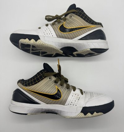 Nike Kobe 4 Protro White Black Del Sol Men Size 8 5
