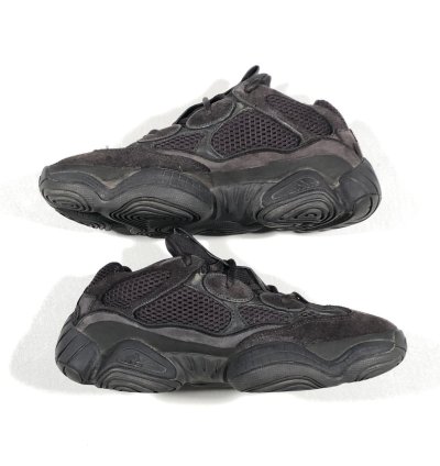 Adidas Yeezy 500 Utility Black Sneakers Shoes Pre Owned