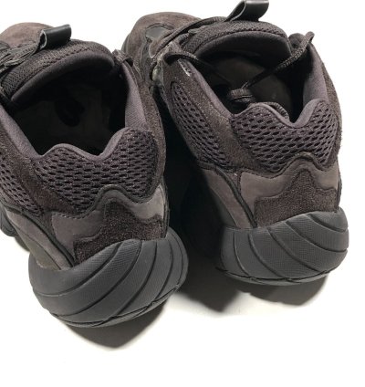 Adidas Yeezy 500 Utility Black Sneakers Shoes Pre Owned
