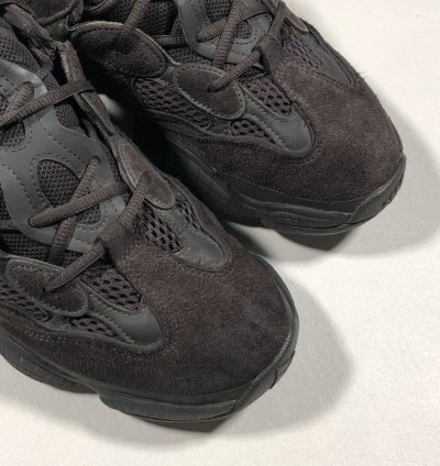 Adidas Yeezy 500 Utility Black Sneakers Shoes Pre Owned