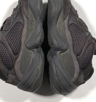 Adidas Yeezy 500 Utility Black Sneakers Shoes Pre Owned