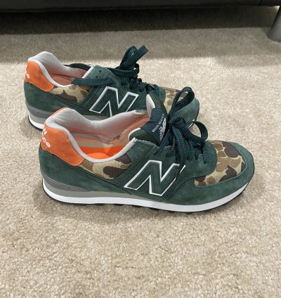 New Balance Ball And Buck Us574m1 - Mnt Green Camo Us10