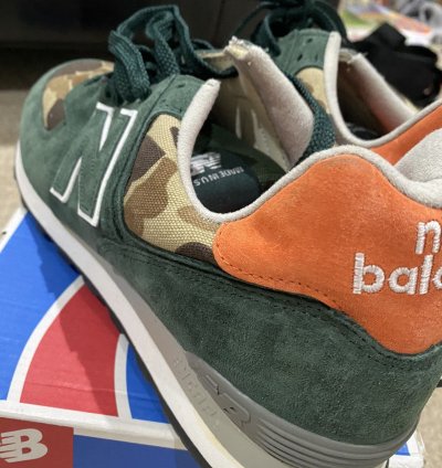New Balance Ball And Buck Us574m1 - Mnt Green Camo Us10