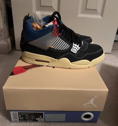 Jordan 4 Retro Union Off Noir