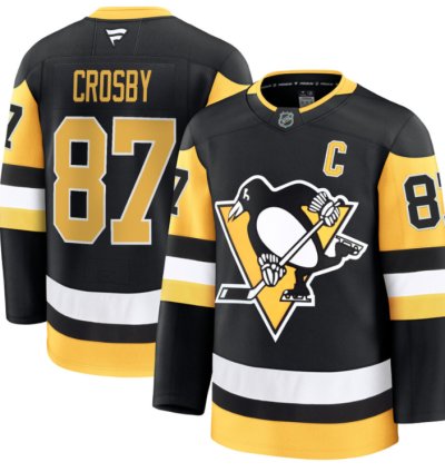 Sidney Crosby Jersey 87 Pittsburgh Penguins 2025 Premium All Stitched