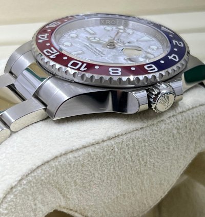 Rolex Gmt-master Ii New Gmt-master Ii 126719blro Meteorite White Gold