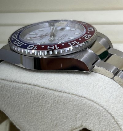 Rolex Gmt-master Ii New Gmt-master Ii 126719blro Meteorite White Gold
