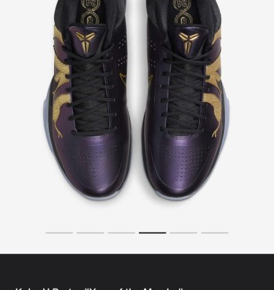 Nike Kobe 5 Proto Year Of The Mamba Eggplant