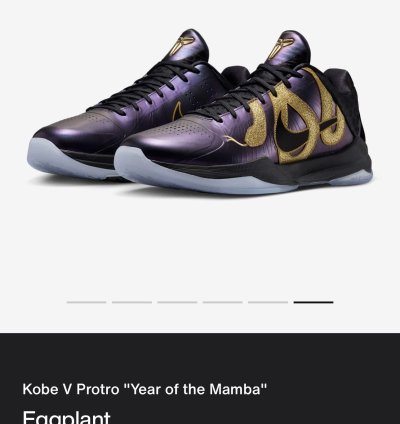 Nike Kobe 5 Proto Year Of The Mamba Eggplant